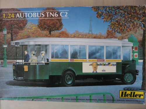 Maquette bus heller - maquette,