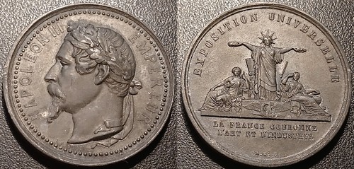 Napoléon iii médaille - napoléon,