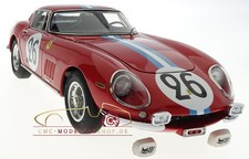 CMC- 1/18; M-199 ; FERRARI 275 GTB/C # 26 -Le Mans 24H 1966-Biscaldi/Bourbon