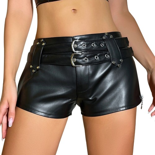 Femme sexy simili cuir - cuir, taille
