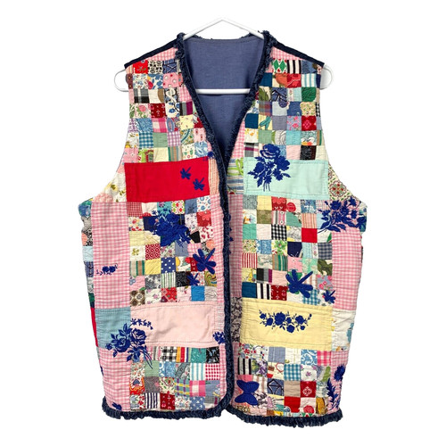 Vintage handmade patchwork - vintage,