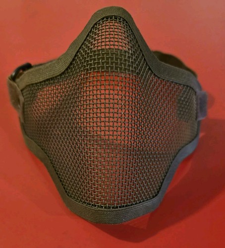 Airsoft face mask lower half - mask,