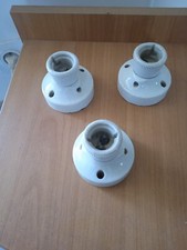 Applique Droite En Porcelaine Pour Douille B22