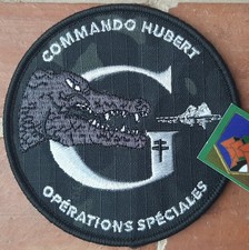 Patch Commando Marine HUBERT OPERATIONS SPÉCIALES FS ORIGINAL Nageurs de Combat