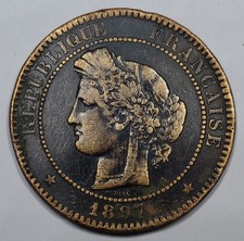 Belle Monnaie, 10 Centimes Cérès 1897 A