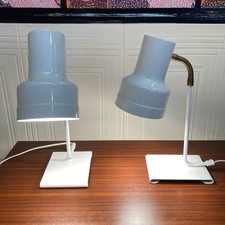 PAIRE DE LAMPES MÉTAL DESIGN