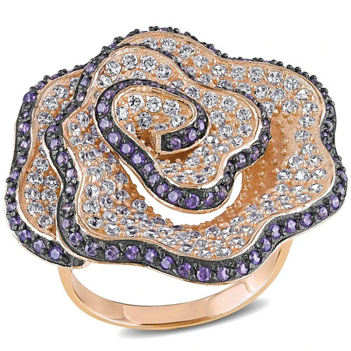 Bague succession améthyste - , et