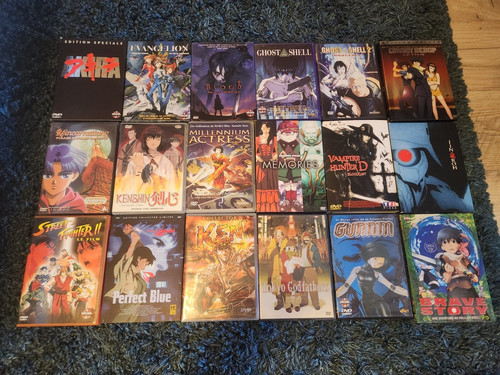 Lot dvd manga comme neuf - fr,