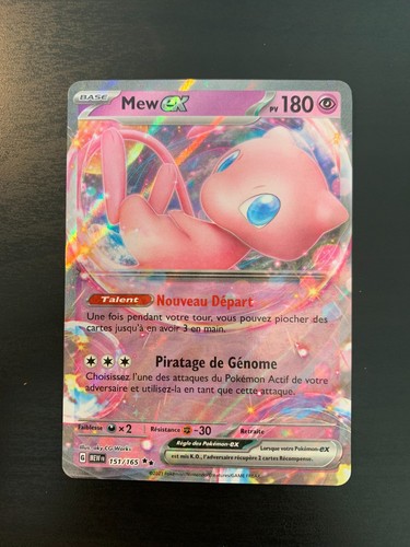 Carte pokémon mew ex - carte,