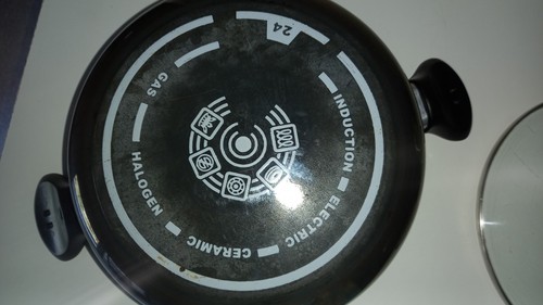 Faitout casserole ronde - faitout/casserole, noire