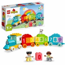 LEGO Duplo Train de chiffres Apprendre à compter 23 pcs. briques Train Jouets...
