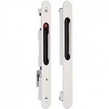 Poignée coquille double Silene 6795 pour baie coulissante alu - Blanc LA CROISÉ