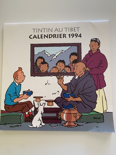 Calendrier tintin 1994 - calendrier,