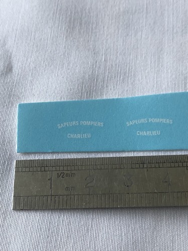 Maquette miniatures decals - maquette,