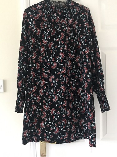 Mini robe zara taille noire - mini,