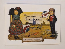 ENFANTS ALSACIENS ALSACE HEUREUSE HANSI carte postale postcard