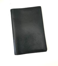 Couverture porte-carnet agenda cuir box HERMES Vintage