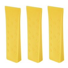 Coin  ABS 254mm pour Bois 3pcs Jaune