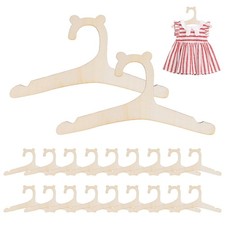 20 Cintres Enfants en Bois –