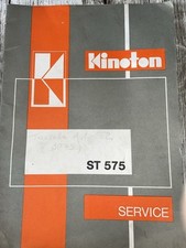 DOCUMENTATION / SERVICE  KINOTON ST575  / LIVRET 18 PAGES
