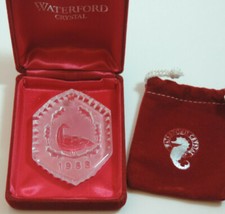 WATERFORD Cristal Oies Oiseau