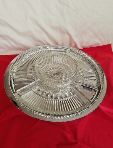 Vintage kromex lazy - lazy, susan