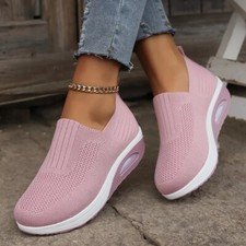 Chaussures de marche à coussin d'air pour femmes,  baskets antidérapantes.