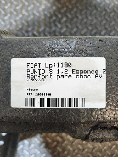 Renfort pare choc avant