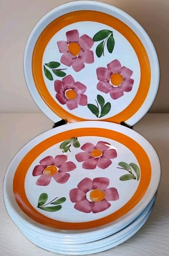 Assiettes plates vintage - 7,