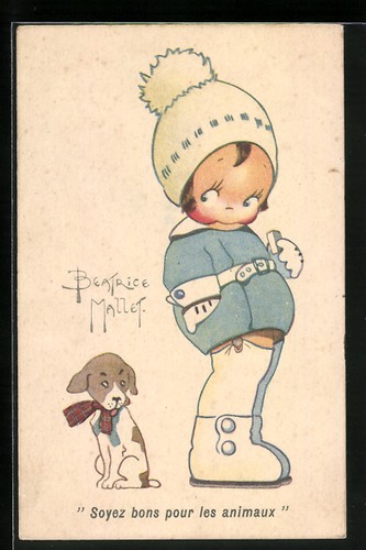 Carte postale artiste - carte,
