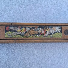 Ancien plumier en bois double