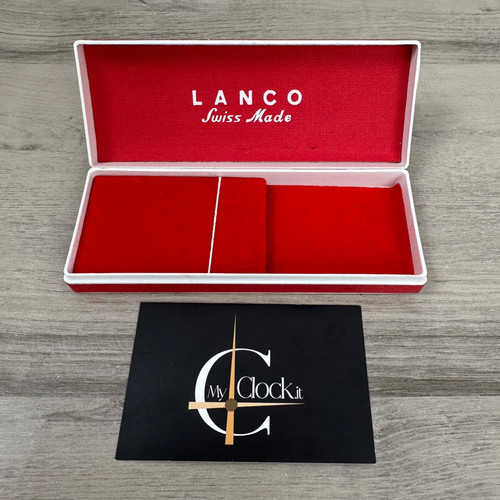 Boîte pour montre lanco - pour,