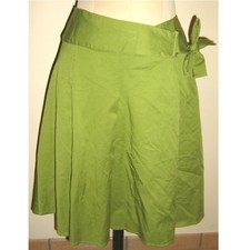 Jupe Thaï ANTOINE & LILI T3 ou 40/42 Mod. RECIF Verte Plissée Made In France TBE