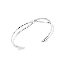 Bracelet jonc argent - en,