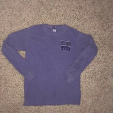TCU Horned Frogs Purple/White Long Sleeve T-Shirt