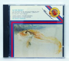 LAREDO, SERKIN, NAEGELE, PARNAS ⸺  SCHUBERT trout quintet ⸺  CBS CD NM