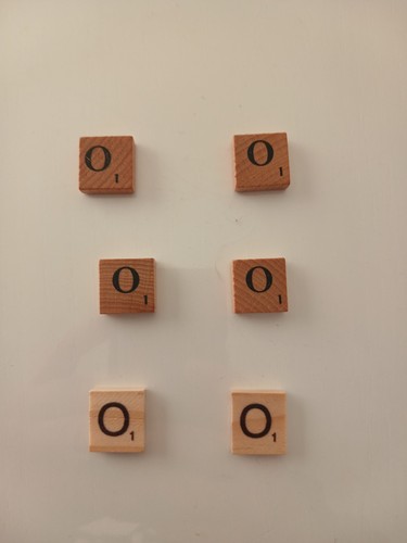 Lettres scrabble bois - lettres,