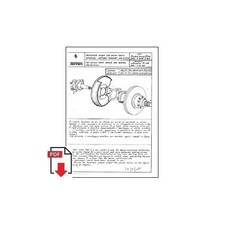 1968 Ferrari technical information n°118 365 GT 2+2 (365 GT 2+2 front brake disc