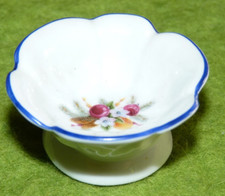 Petite coupelle ou baguier porcelaine de Limoges ou compotier de dînette Vintage