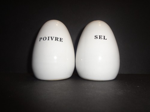 Ensemble set salière - , et