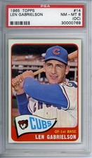 1965 Topps # 14 Len Gabrielson