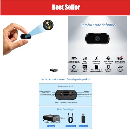 Mini caméra surveillance