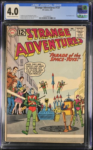 Strange adventures 137 cgc 0 - strange,