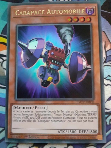 Carte oh carapace - carte, yu-gi-oh
