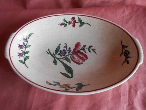 Très ancien plat ovale - ovale, en