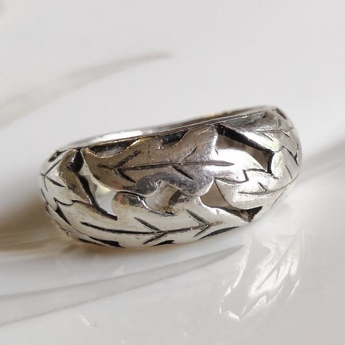 Belle bague forme feuilles - belle,