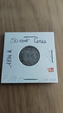 Pièce de 50 centimes argent cérès 1894 A - TTB