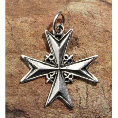 Toulhoat croix malte argent - toulhoat, de