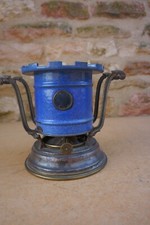 ANCIEN RÉCHAUD À PÉTROLE MB (MÉTAL ET FONTE ÉMAILLÉE)