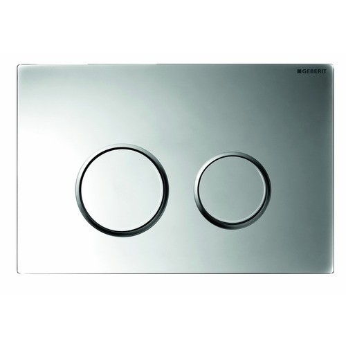 Plaque commande double - plaque, de